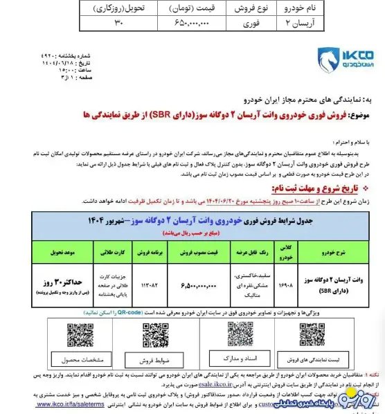 فرصت طلایی خرید اقتصادی از ایران خودرو | جزئیات طرح اعلام شد 2