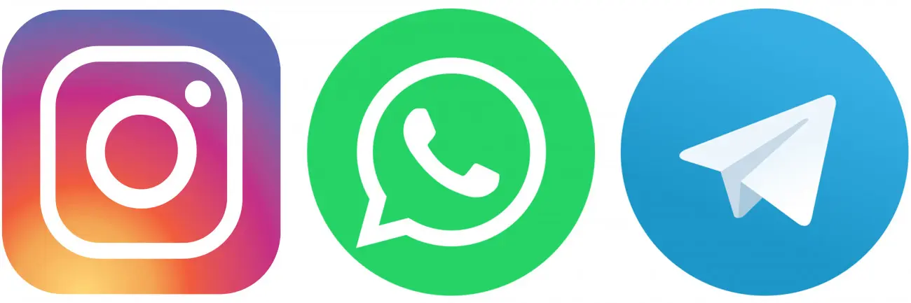 اینستا-تلگرام-واتساپ