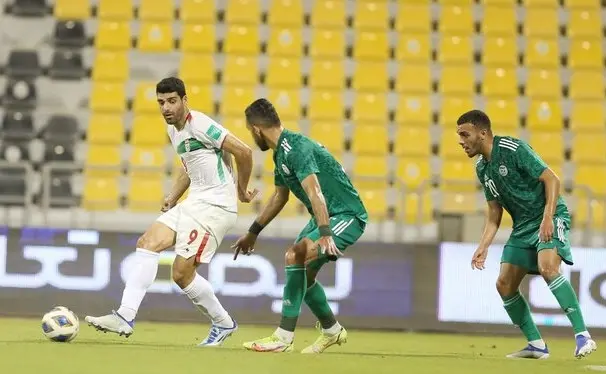 تیم-ملی-ایران-و-الجزایر