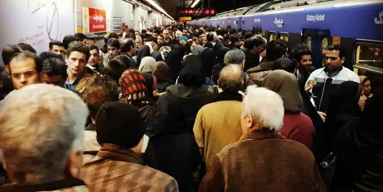 مترو-شلوغ