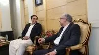 استقبال از وزیر خارجه پاکستان در تهران