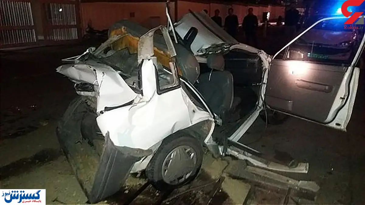 خانواده اصفهانی در پراید له شدند! / عکس