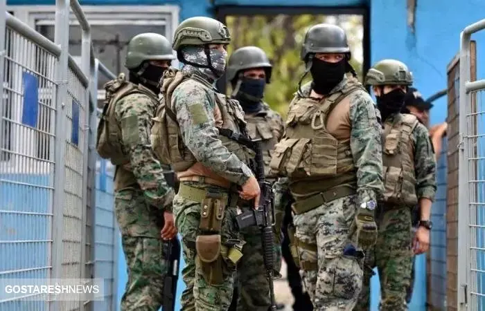 درگیری مافیا در زندان‌های اکوادور / گروگانگیری ۹۰ زندانبان 