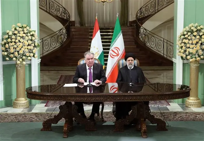 امضای سند همکاری بین ایران و تاجیکستان