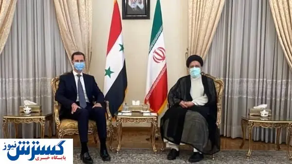 دیدار  ابراهیم رئیسی با بشار اسد