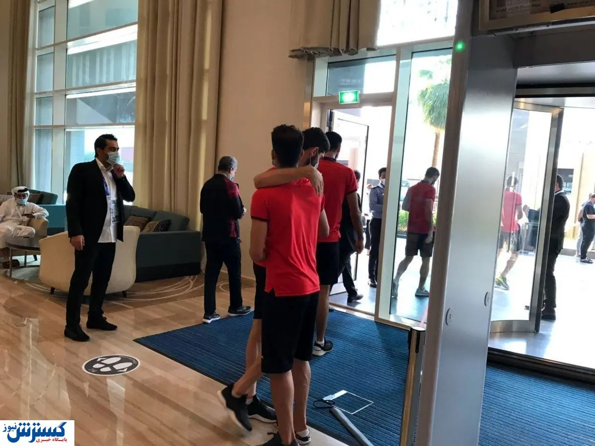 وداع تلخ آل کثیر با بازیکنان پرسپولیس + عکس