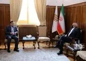 دیدار وزیر خارجه ایران  با همتای افغان خود