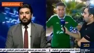 گریه های عجیب این هوادار عراقی سوژه شد! + فیلم