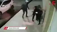 حمله سارقان مسلح به راننده سانتافه + فیلم