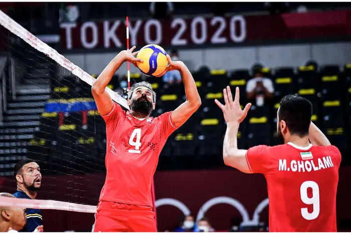 دومین برد والیبال ایران در المپیک ۲۰۲۰