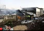 آتش سوزی مهیب تانکر در جاده اراک-تهران + فیلم