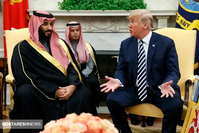  سخنرانی جنجال‌برانگیز ترامپ مقابل بن‌سلمان درباره ایران |ساختمان‌های تهران درحال ویران شدن هستند 