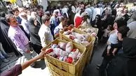 صف‌های خرید مرغ تنظیم بازاری جمع می‌شوند