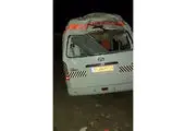 حادثه خونین برای وانت تویوتا در ایرانشهر