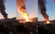 انفجار وحشتناک در شمال تهران/ حبس مردم در ساختمان منفجر شده+فیلم