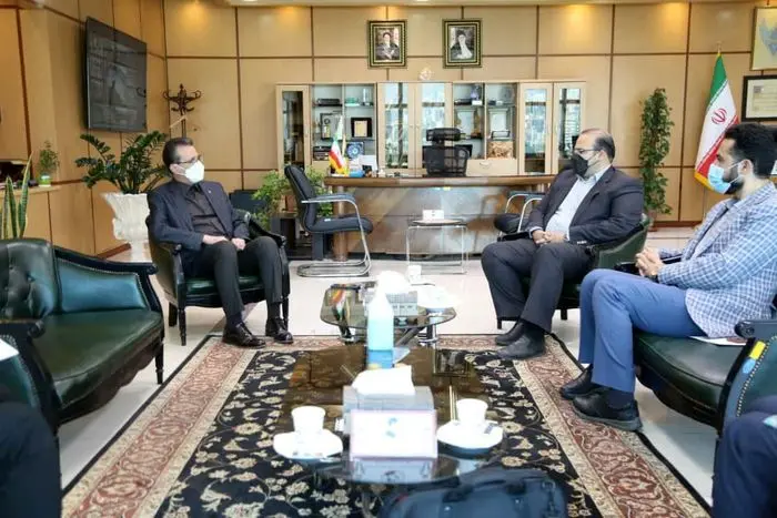 مدیرعامل شرکت فولاد خوزستان با معاون وزیر راه و شهرسازی ملاقات کرد