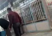 فیلمی از لحظه دستگیری دزد میلیاردی/ مردم امانش ندادند