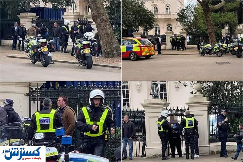 حمله به سفیر عربستان در لندن + عکس