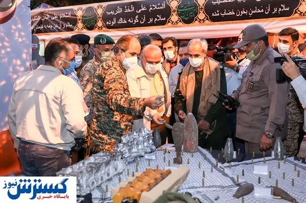 افتتاح نمایشگاه دفاع مقدس سایپا در پارس خودرو