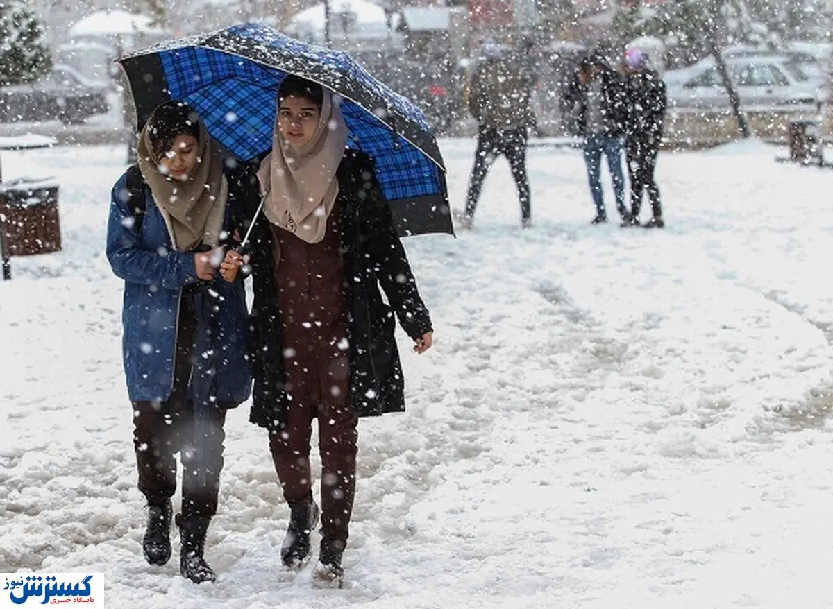 بارش باران و برف سنگین در هفته پایانی بهمن ماه + جزییات