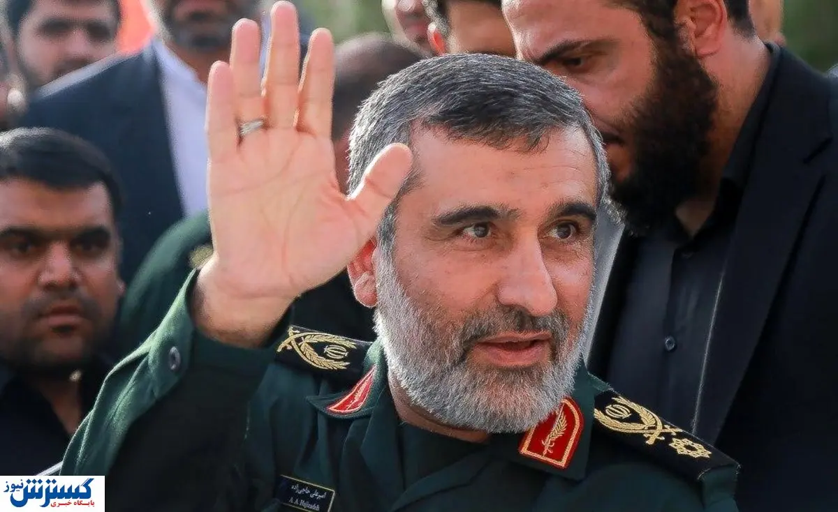 قاب عکس متفاوت از سردار حاجی زاده در کنار سید حسن نصرالله