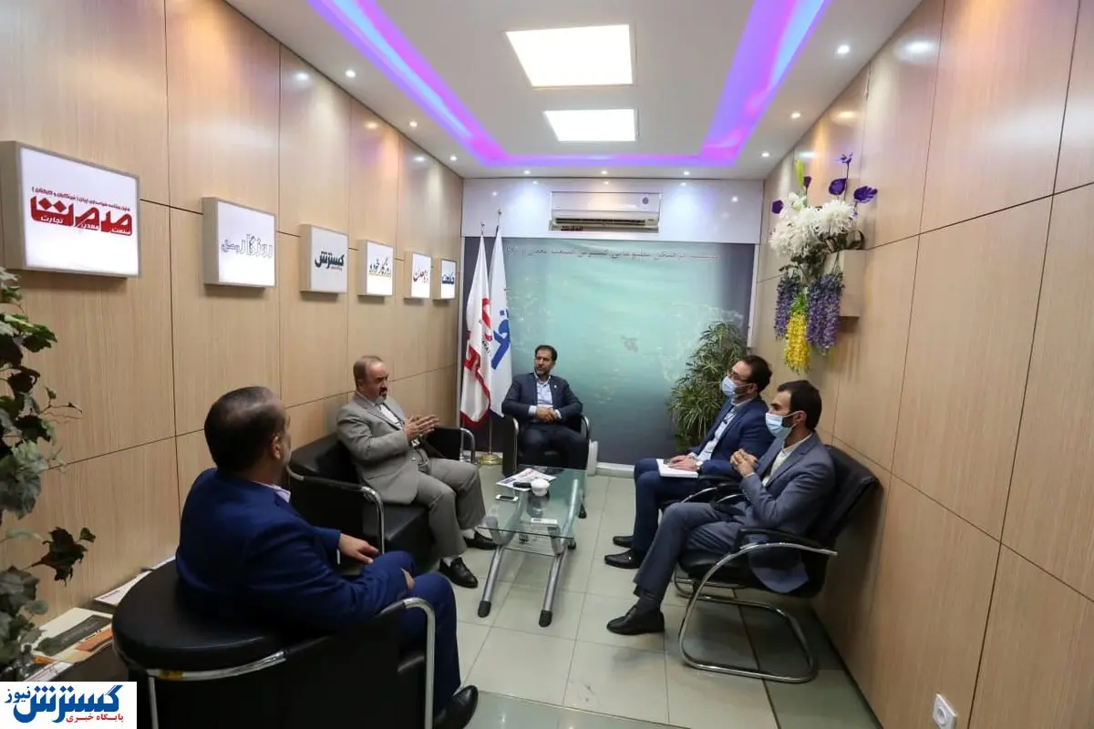 بازدید مدیرعامل شرکت سهامی نمایشگاه های بین المللی ایران از موسسه صمت