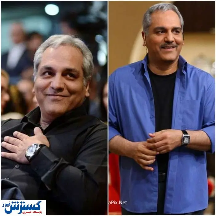 عکس دو نفره مهران مدیری و همسرش | تصاویر مهران مدیری