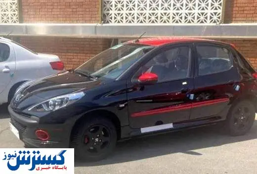 پژو ۲۰۷ دو رنگ در راه بازار خودرو + عکس