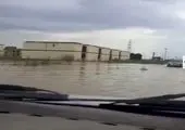 غرق شدن شهر جراحی خوزستان! + فیلم