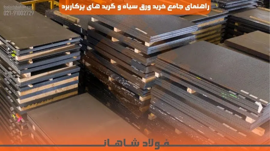 ورق سیاه: ستون فقرات صنعت؛ راهنمای جامع گریدهای پرکاربرد A283 و A36 و مدیریت خرید