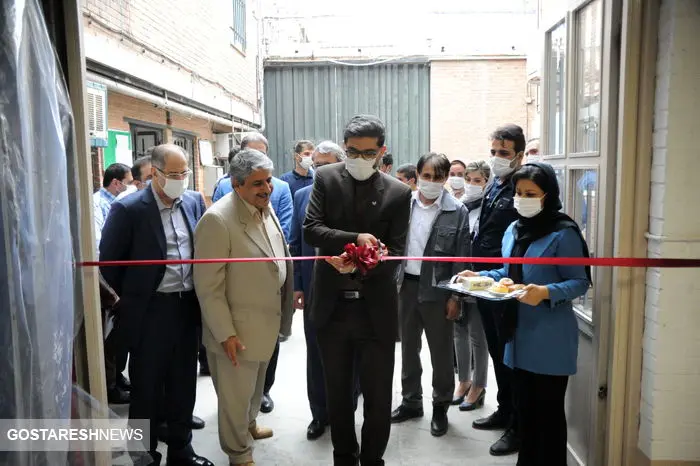 افتتاح خط تولید کویل توسط مدیرعامل ایران خودرو