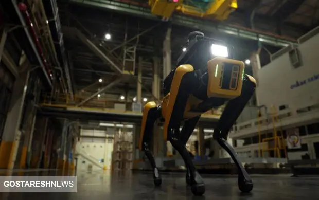 سگ رباتیک در خودروسازی کیا شغل پیدا می کند!