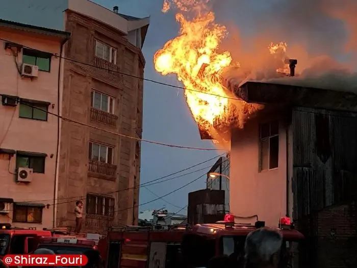 آتش‌سوزی در شیراز ۳ کشته برجای گذاشت
