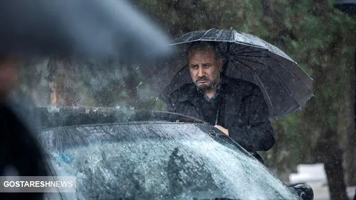 عکس منتشر نشده جواد عزتی در فیلم مرد بازنده 