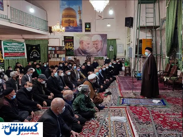 حضور رئیس جمهور در یکی از محلات حاشیه ای مشهد