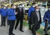 افتتاح خط تولید گیربکس ۶ جهتی توسط وزیر صمت