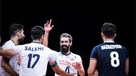 صعود والیبال ایران به رده ششم جهان + جدول