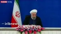 روحانی از نخستین قطار ملی مترو رونمایی کرد + فیلم