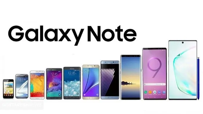 قیمت گوشی‌ های سری NOTE سامسونگ + جدول