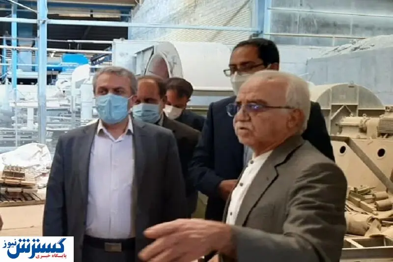 بازدید فاطمیامین از  کارخانه آجر دهدشت