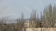 انفجار مهیب در فرودگاه نظامی ملیتوپول اوکراین + فیلم