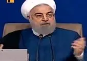 روحانی: جمهوری اسلامی که کاری نکرده، آمریکا را لعن و نفرین کنید + فیلم