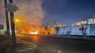 آتش زدن کنسولگری ایران در کربلا
