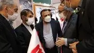 بازدید رئیس گروه اقتصادی دفتر مقام معظم رهبری از غرفه MMTE در جشنواره و نمایشگاه ملی فولاد ایران