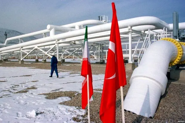 ترکیه واردات گاز از ایران را از سر گرفت