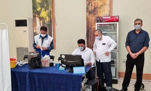 آغاز واکسیناسیون کارکنان شرکت فولاد خوزستان