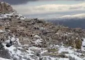 فیلمی از بارش سنگین برف در این استان