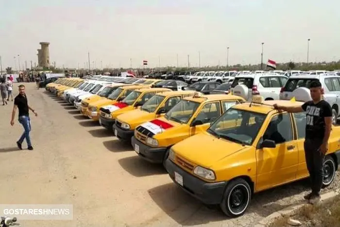 قیمت مفت خودروهای ایرانی در عراق / پراید ۱ میلیون تومان!