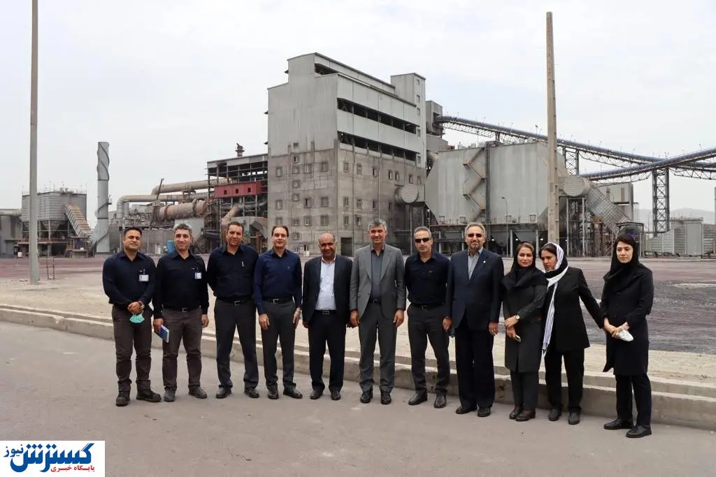 تاسیس نمایندگی انجمن مدیریت سبز ایران در استان هرمزگان در کارخانه گندله سازی مادکوش 