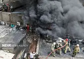 آتش‌سوزی وحشتناک در یافت آباد + جزئیات